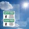 Signmission Safety Culture Sign, 7 in Width, Vinyl Decal, Rectangle, Bilingual OS-2PACK-SF-D-710-L-10736 - alternate 2